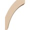 Ekena Millwork 5-inch W x 8-inch D x 12-inch H Thorton Rough Cedar Woodgrain TimberThane Knee Brace, Primed BRCUR05X08X12THRRCPR - alternate 5
